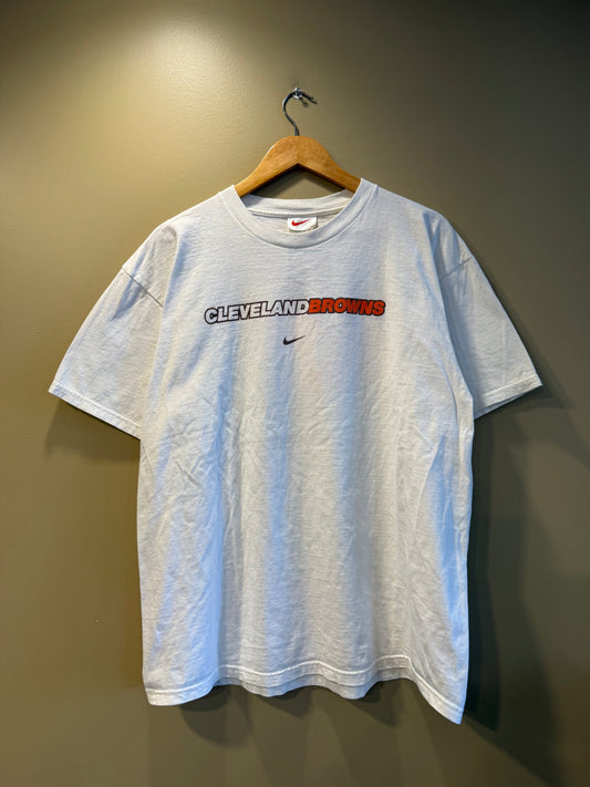 Vintage Cleveland Browns Nike Center Swoosh T-Shirt- L