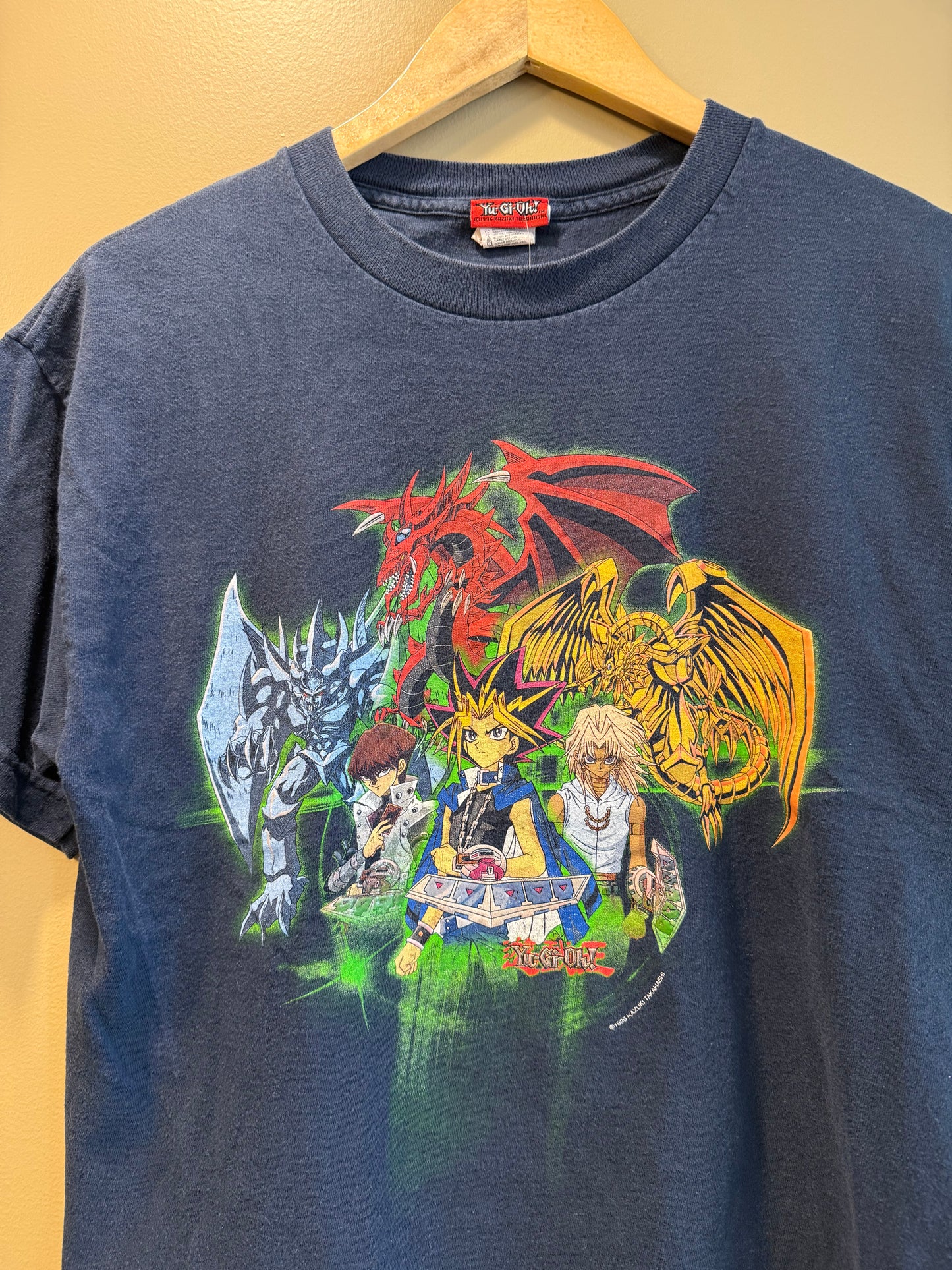Vintage Yu-Gi-Oh! Navy Blue T-Shirt- S/M