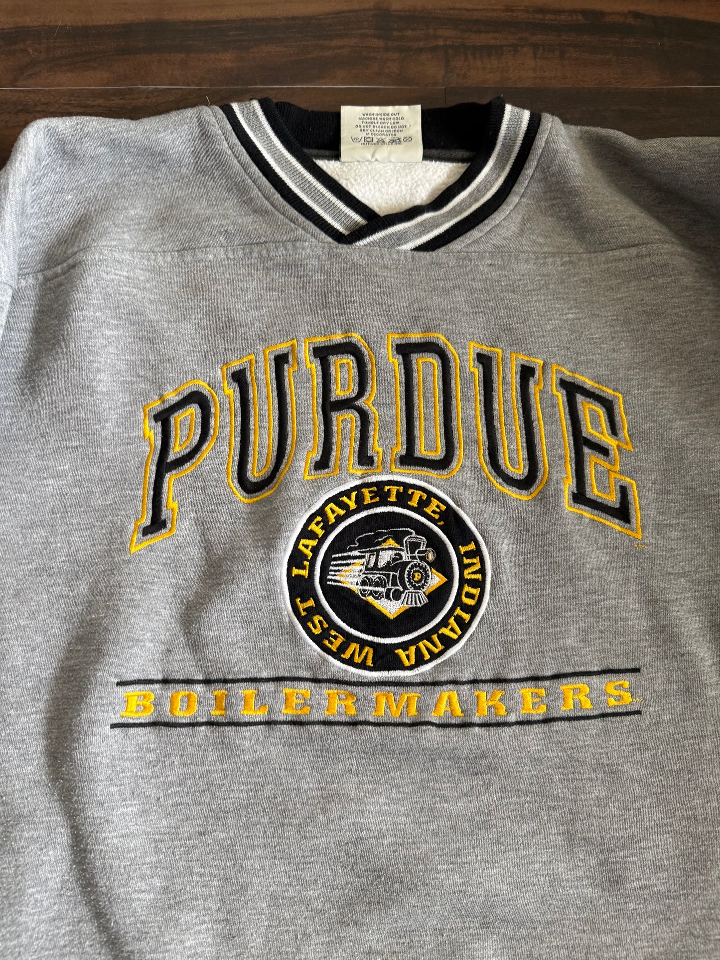 Vintage Purdue University Boilermakers Lee Sport Crewneck Sweatshirt- XL