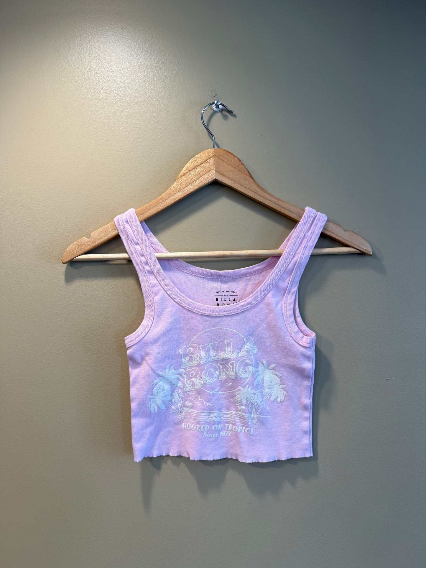 Billabong Pink Women’s Tank Top- XS