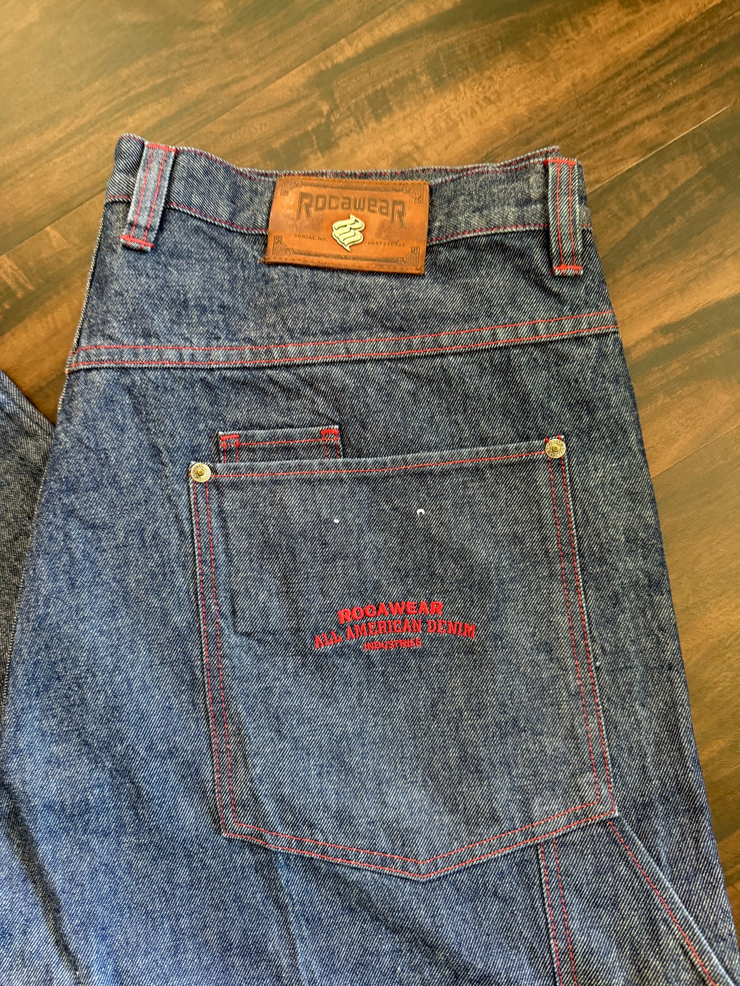 Vintage Roca Wear Baggy Streetwear Denim Jeans- 40x30