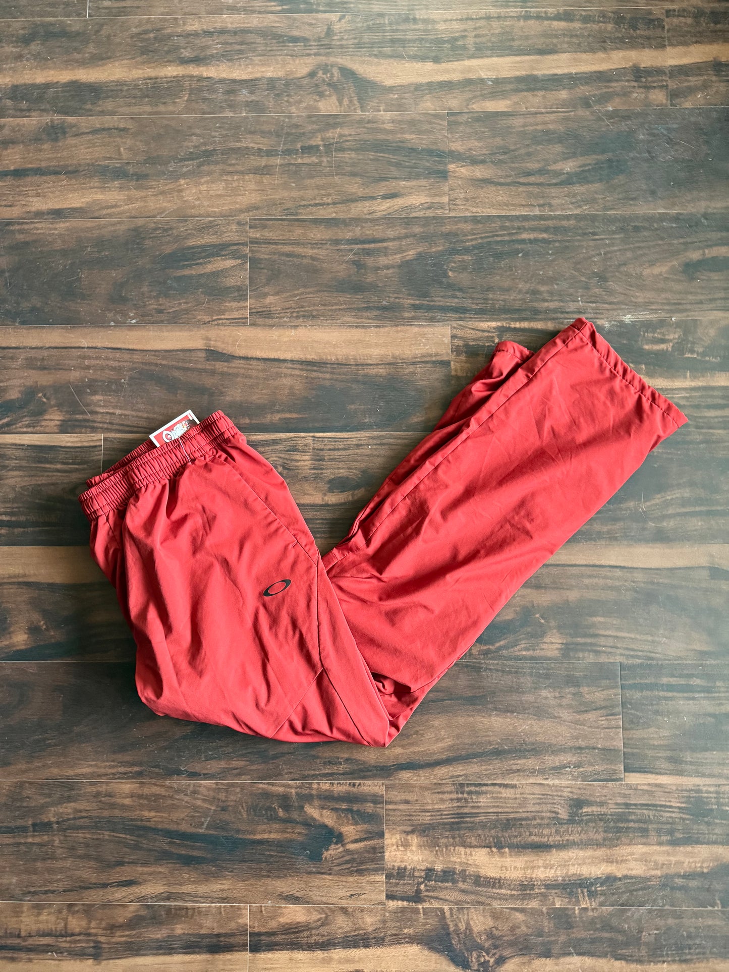Vintage Y2K Oakley Red Joggers Track Pants- 30x32