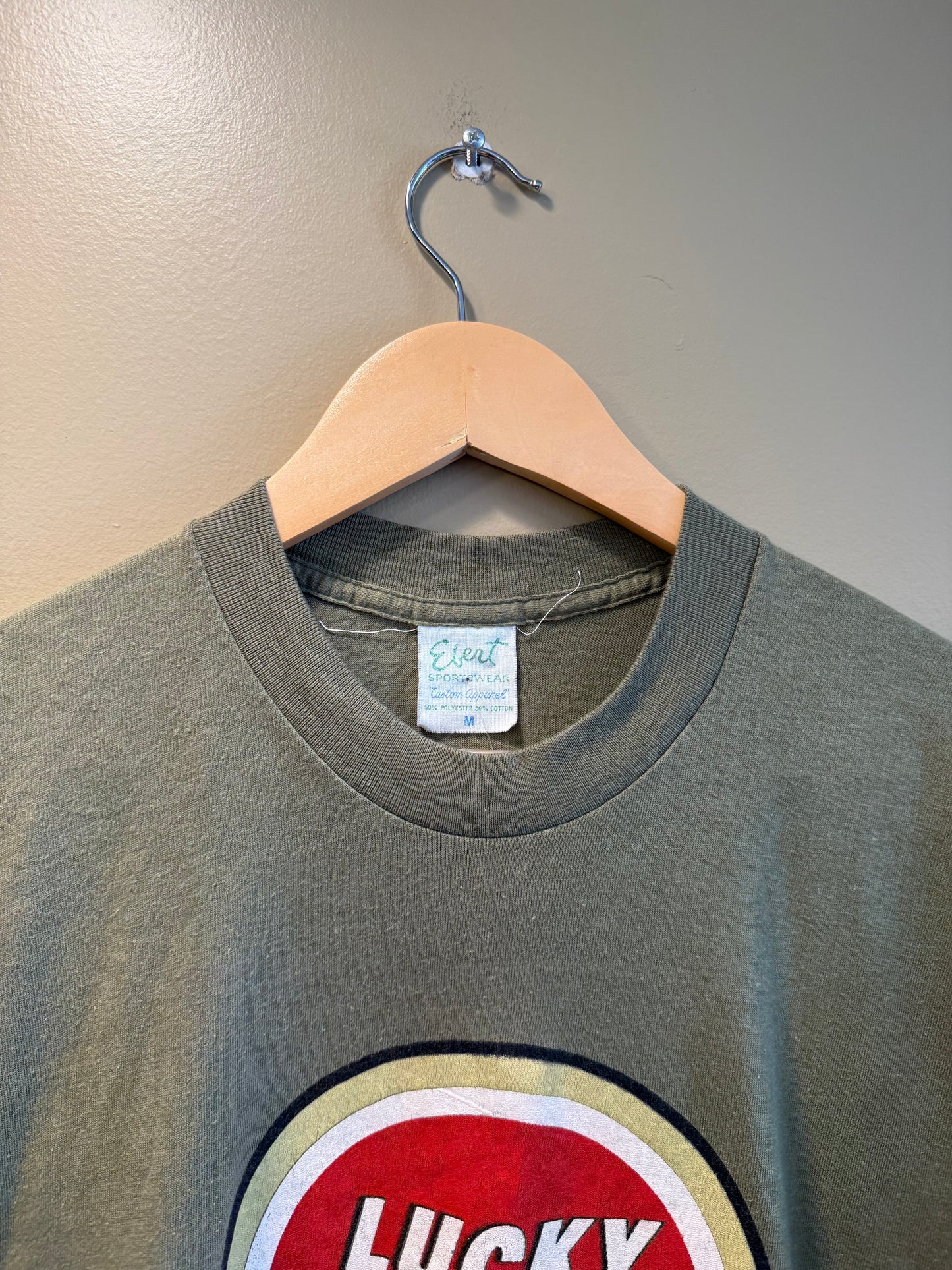 Vintage 70s Lucky Strike Cigarettes T-Shirt- S