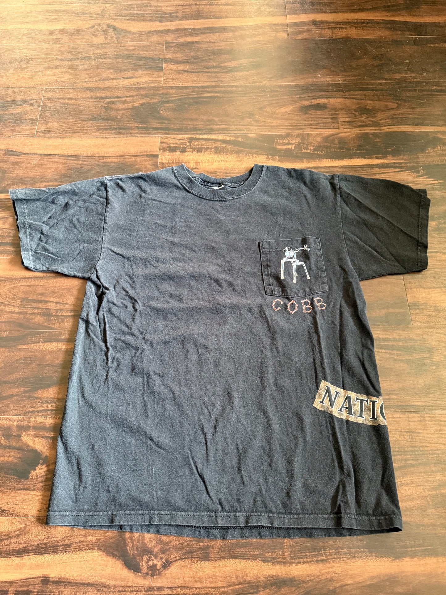 Vintage Crippled Old Biker Bastards T-Shirt- L