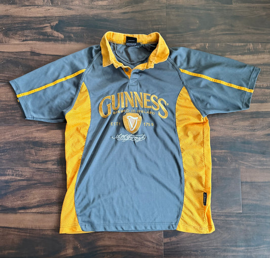 Vintage Guinness Polo Rugby Shirt- L