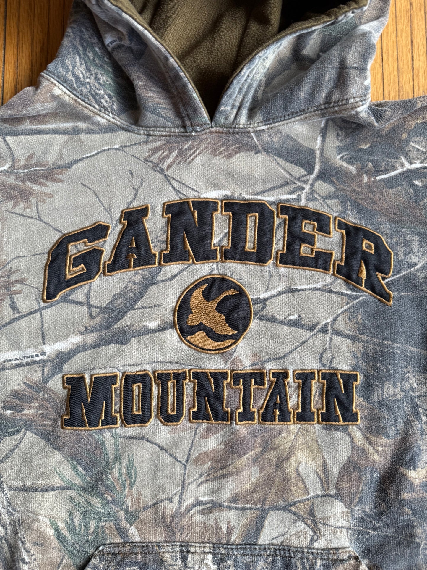 Vintage Gander Mountain Camo Hoodie Sweatshirt- S