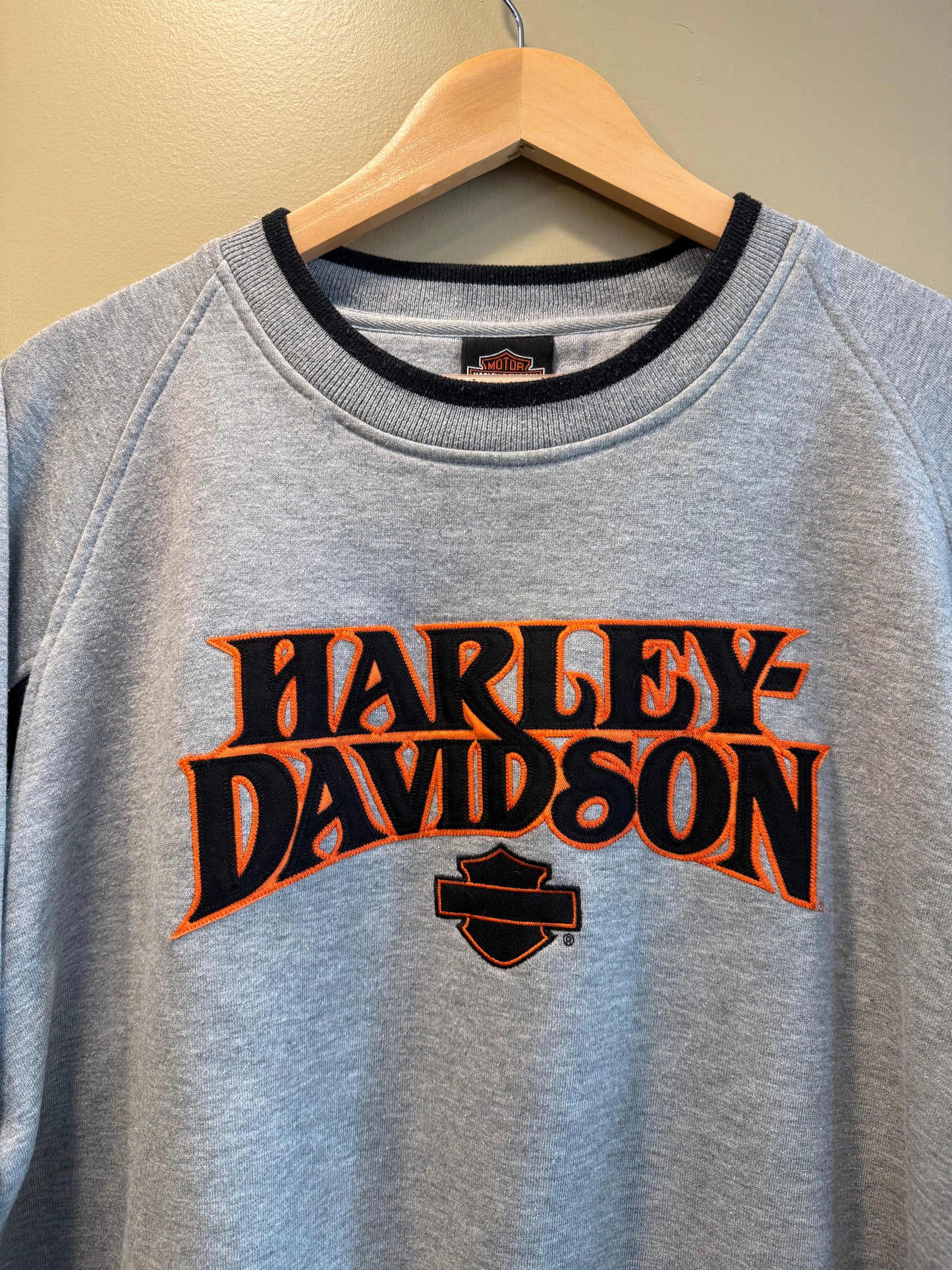 Vintage Harley Davidson Gray Crewneck Sweatshirt- XL