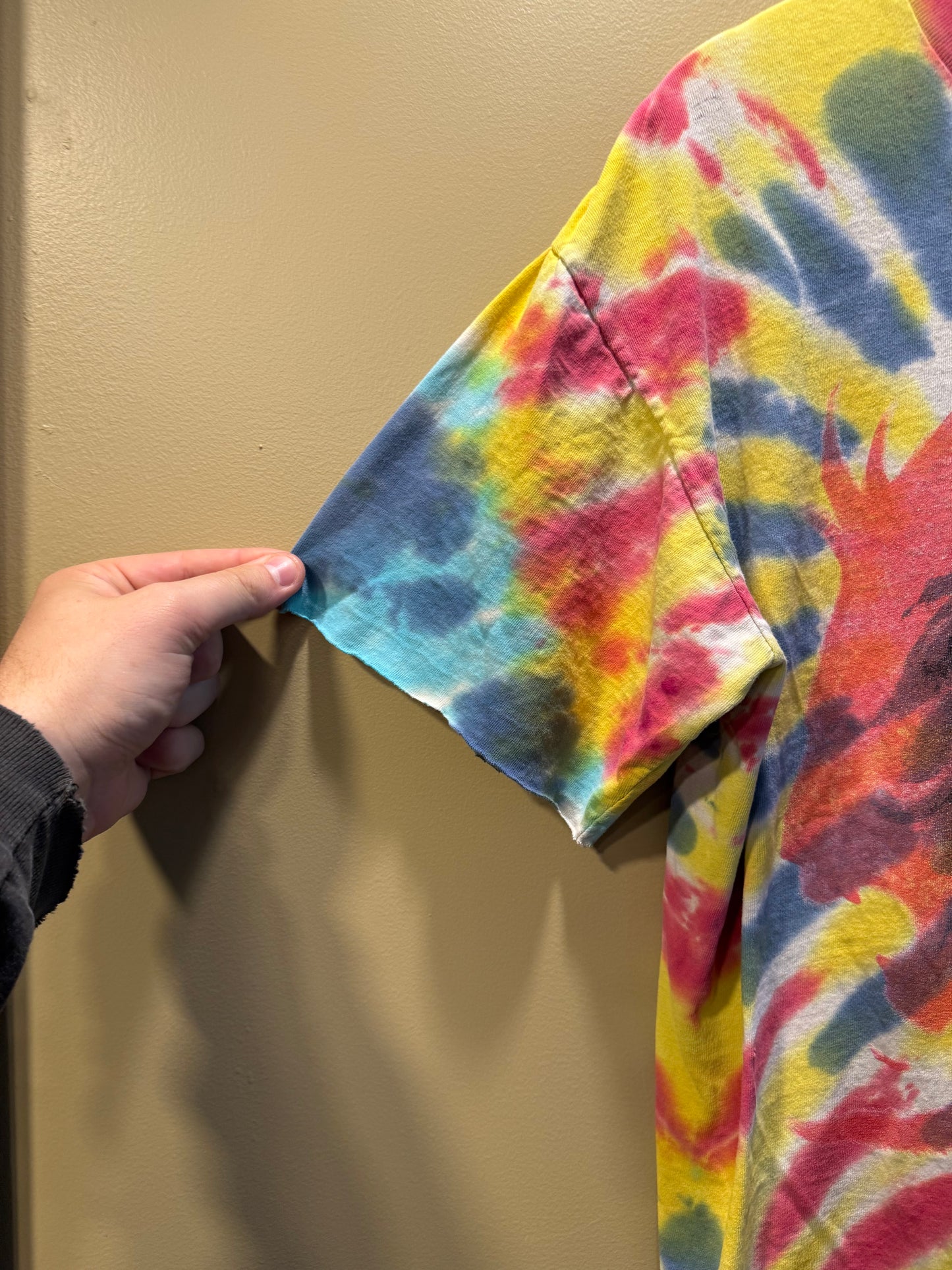 Vintage Bob Marley Tie Dye Kaya Weed T-Shirt- XL