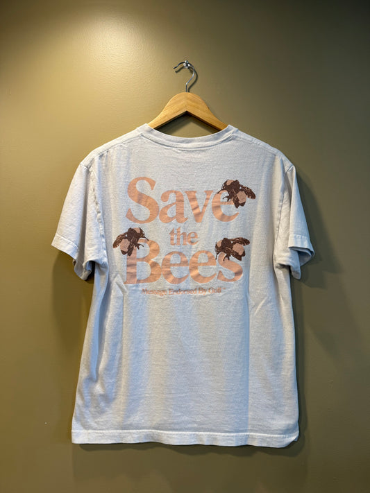 Golf Wang Save The Bees White & Tan T-Shirt- M