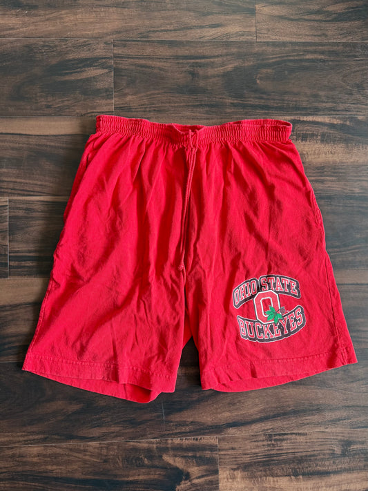 Vintage Ohio State University Red Athletic Shorts- 32