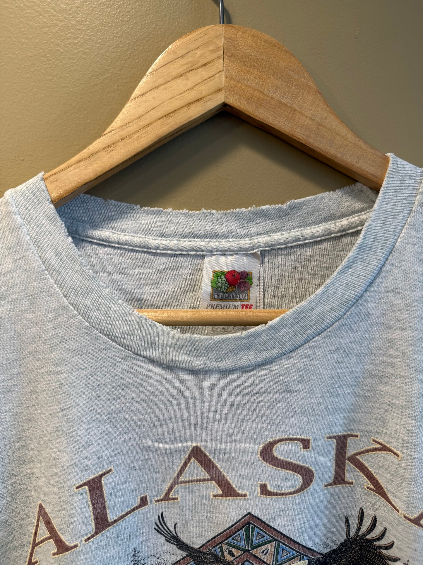 Vintage Alaska Wildlife Nature T-Shirt- L
