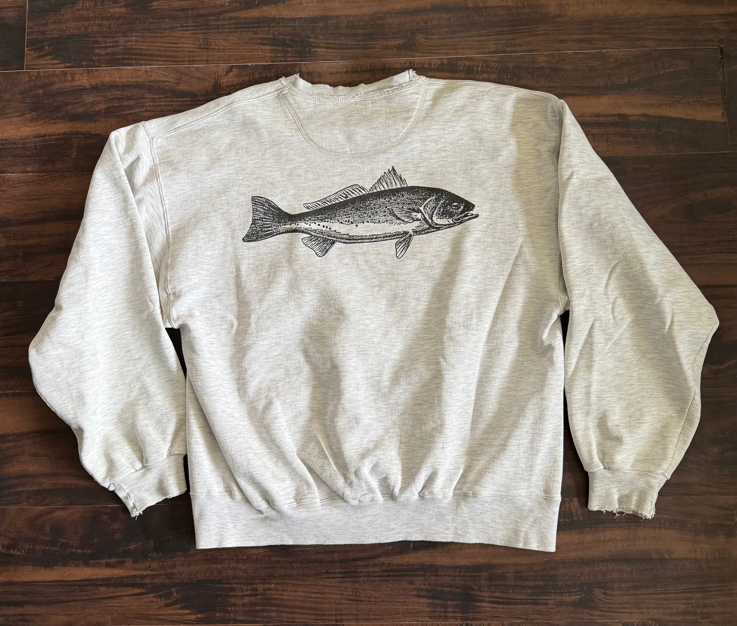 Vintage Abercrombie & Fitch Fly Fishing Crewneck Sweatshirt- L