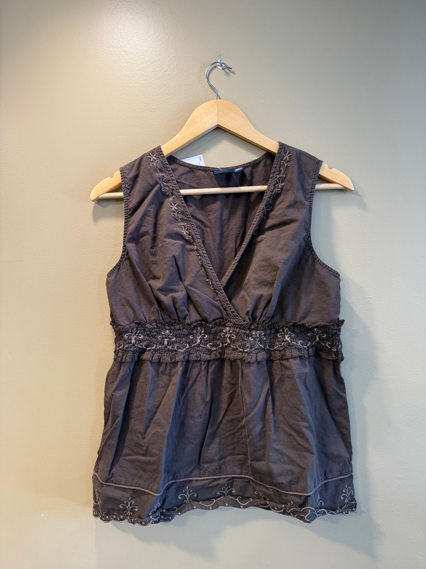 Vintage Y2K Sonoma Brown Women’s Tank Top- M