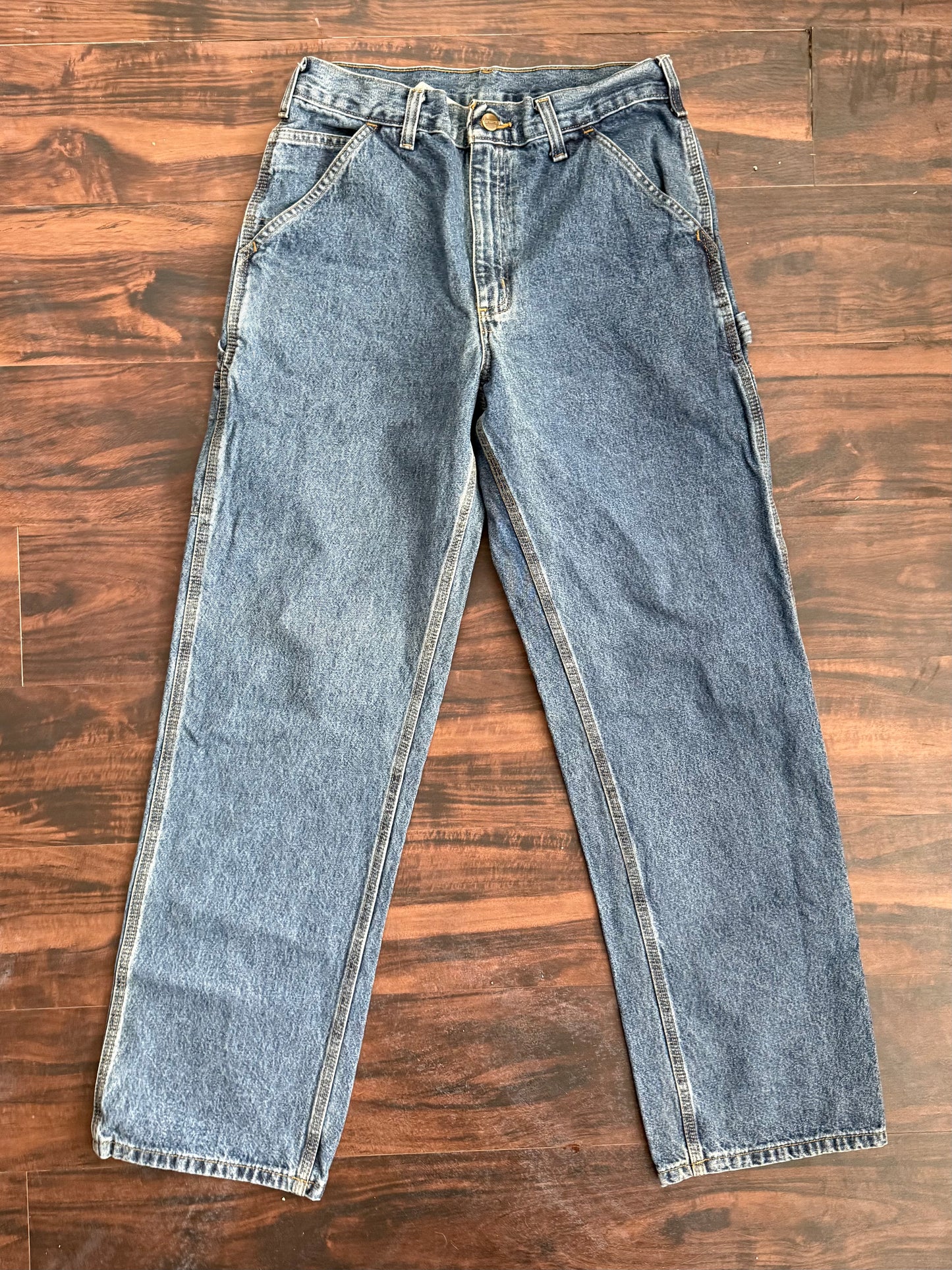 Vintage Carhartt Carpenter Workwear Denim Jeans- 30x31