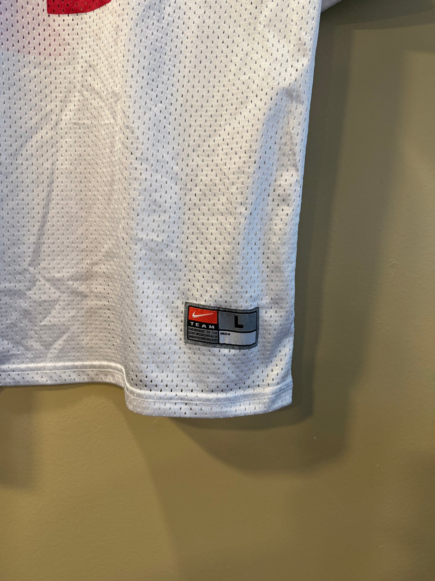 Vintage Ohio State University White #4 Football Jersey- M