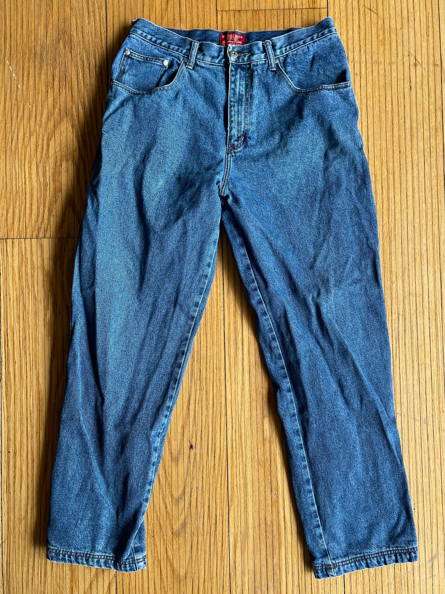 Vintage Moose Creek Flannel Lined Denim Jeans- 34x31