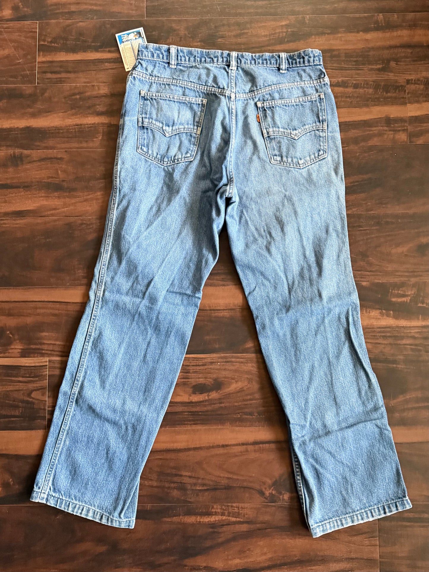 Vintage Levi’s Orange Tab Light Wash Denim Jeans- 33x31