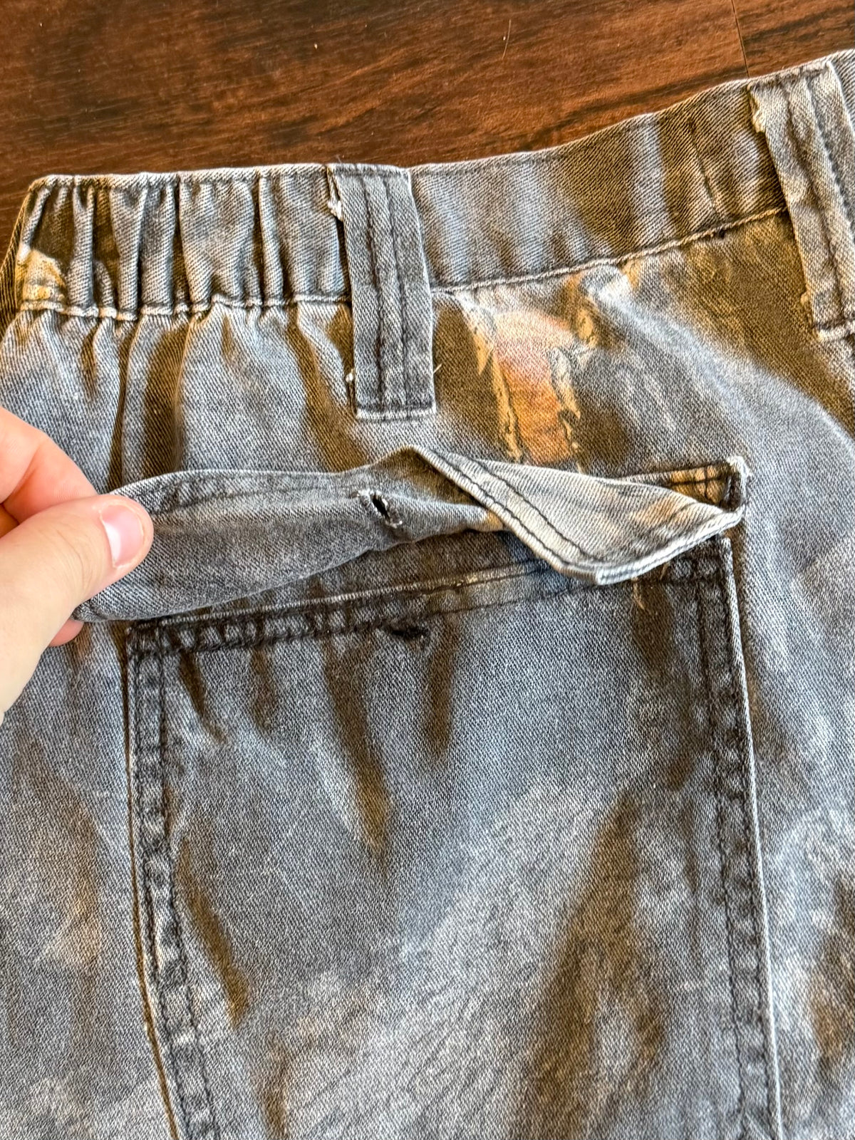 Vintage Mossy Oak Tear Camo Cargo Pants- 34x31