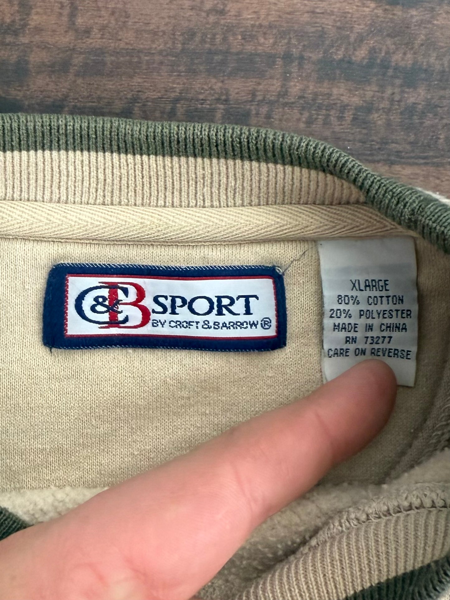 Vintage Large Mouth Bass Outdoors Crewneck Sweatshirt- XXL