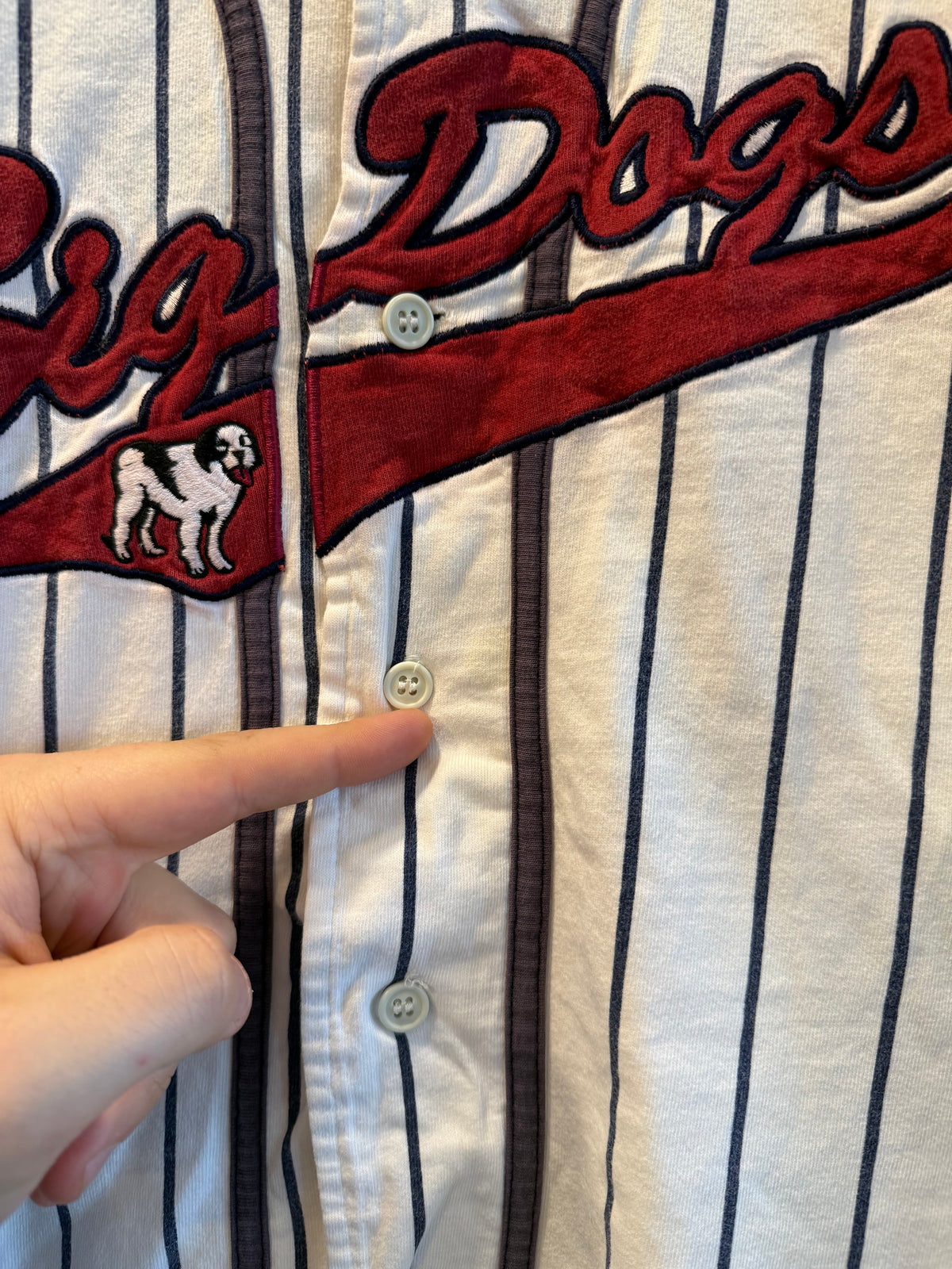 Vintage Big Dogs Jersey Thermal T-Shirt- XL