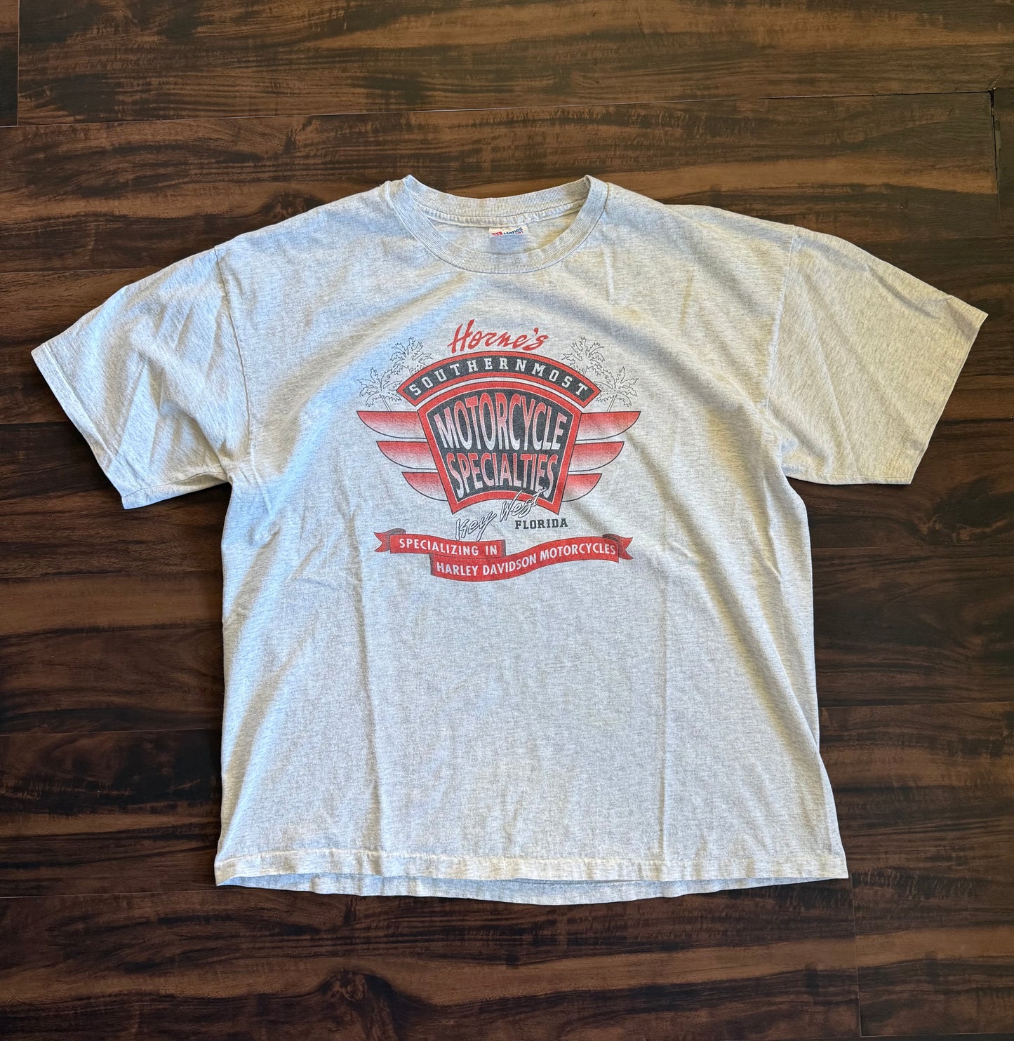 Vintage Horne’s Motorcycle Specialties Harley Davidson T-Shirt- XL