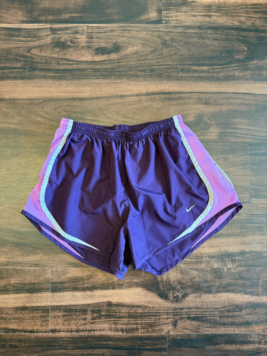 Nike Dri Fit Purple Athletic Shorts- M