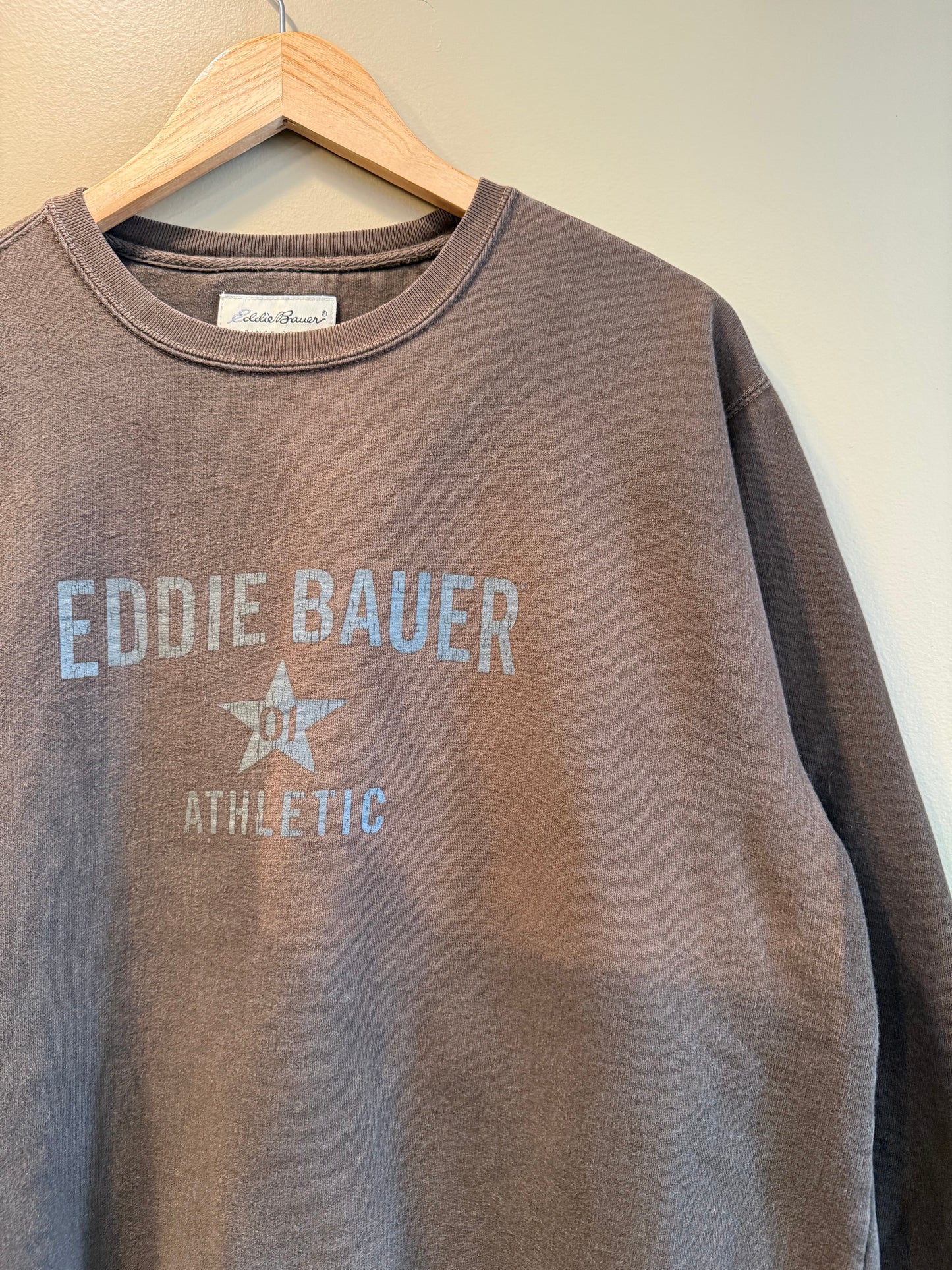 Vintage Eddie Bauer Brown Crewneck Sweatshirt- XL