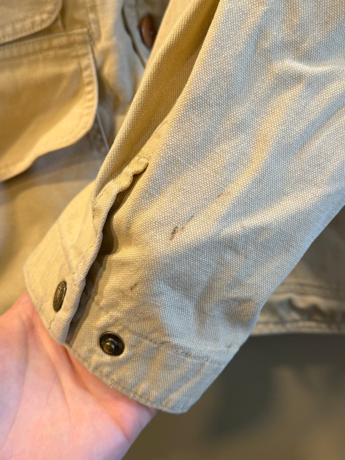 Vintage Polo Ralph Lauren Tan Hunting Jacket- XL