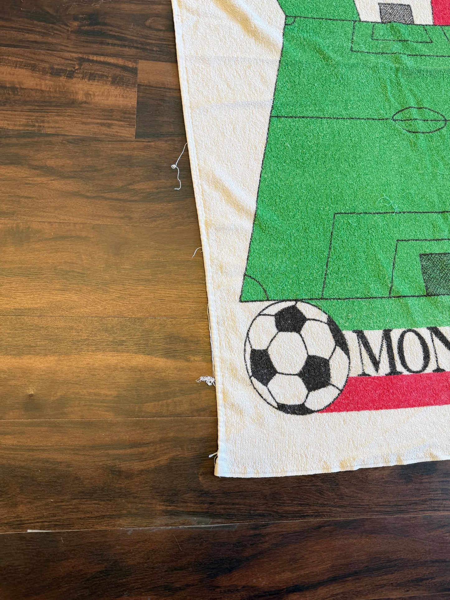 Vintage Italia World Cup 90 Beach Towel