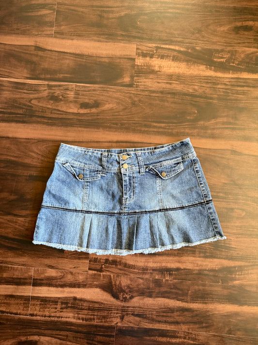 Vintage Y2K Younique Denim Skirt- 36