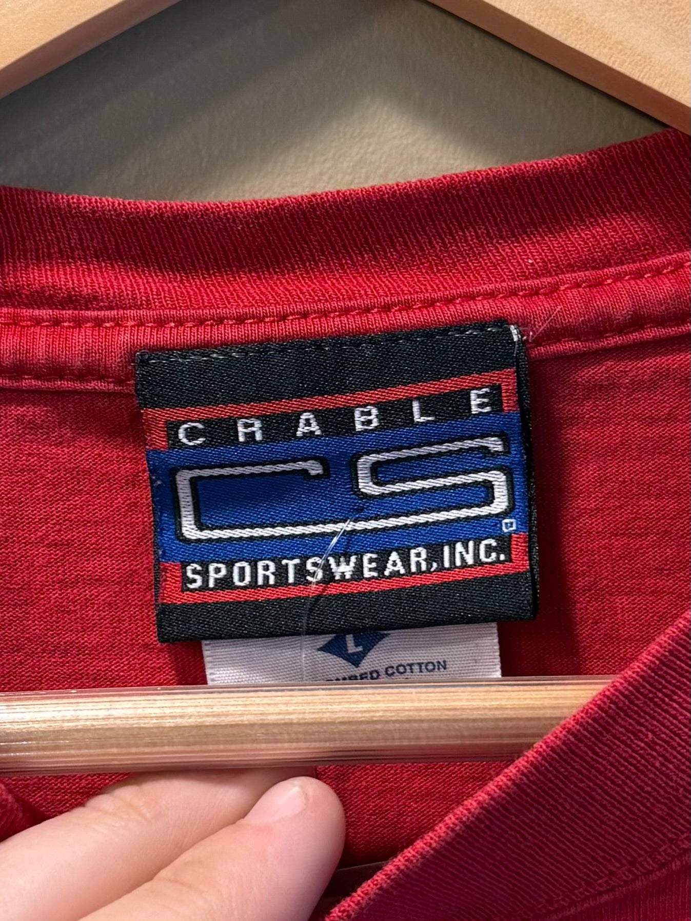 Vintage Cleveland Indians Red T-Shirt- L