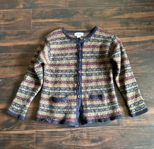 Vintage Women’s Croft & Barrow Wool Button-Up Sweater- L