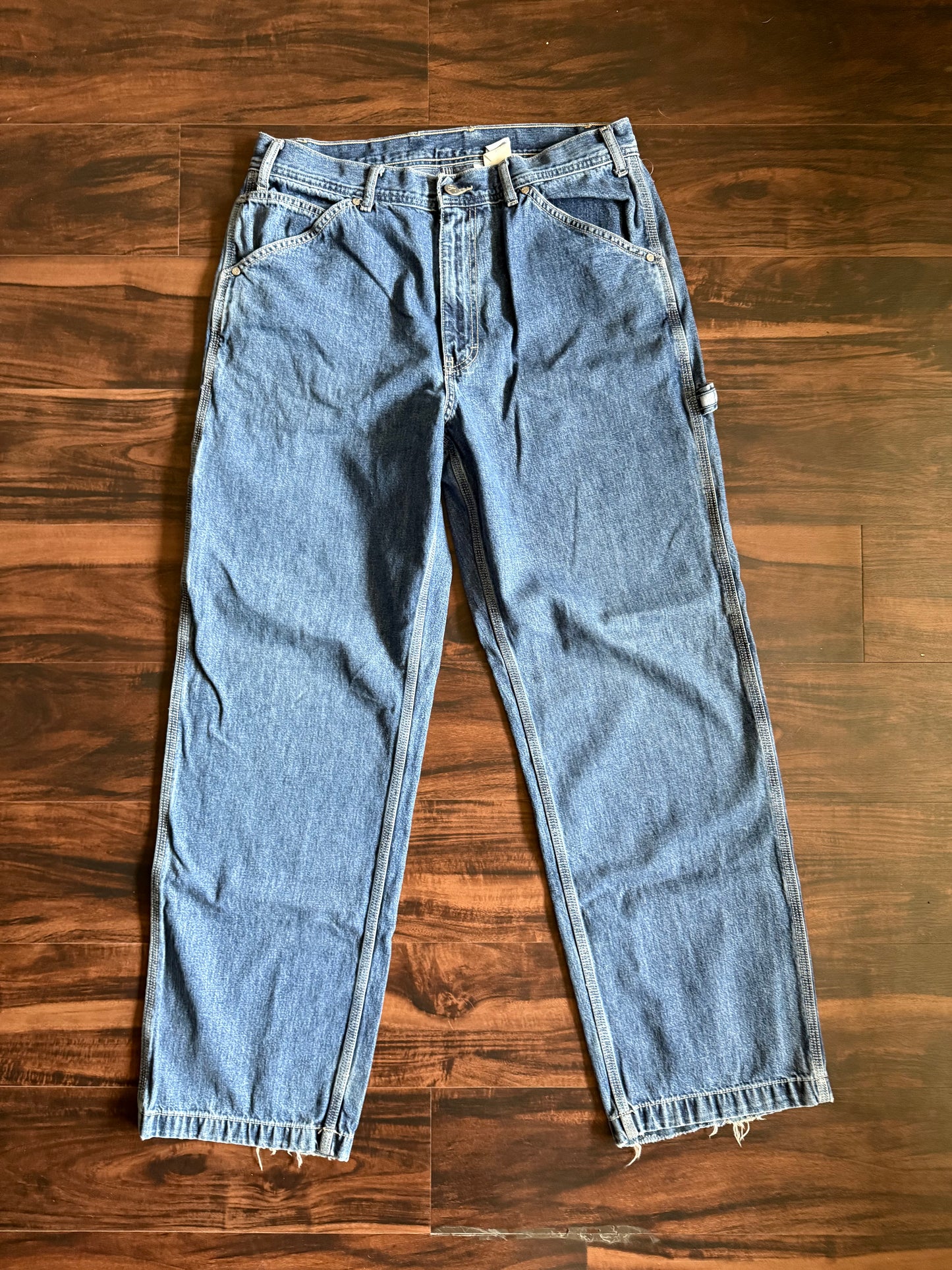 Vintage Calvin Klein Carpenter Streetwear Denim Jeans- 34x33