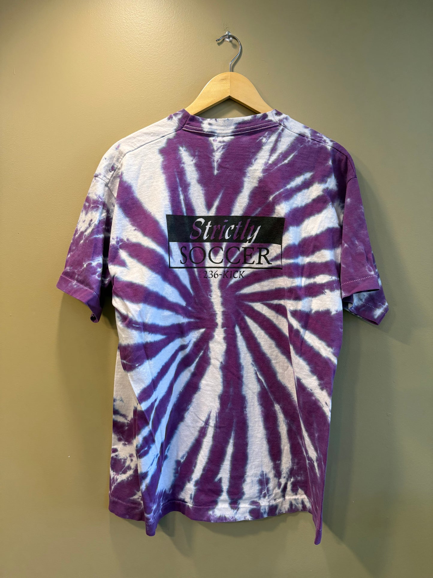 Vintage Strictly Soccer Fish Tie Dye T-Shirt- XL