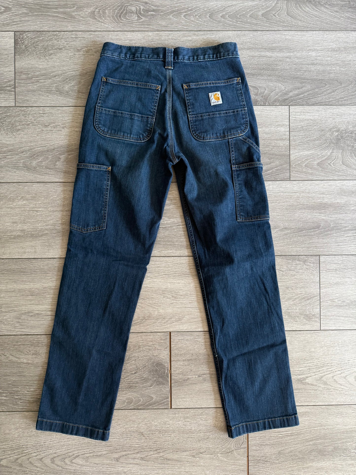 Vintage Carhartt Carpenter Dark Wash Denim Jeans- 28x31