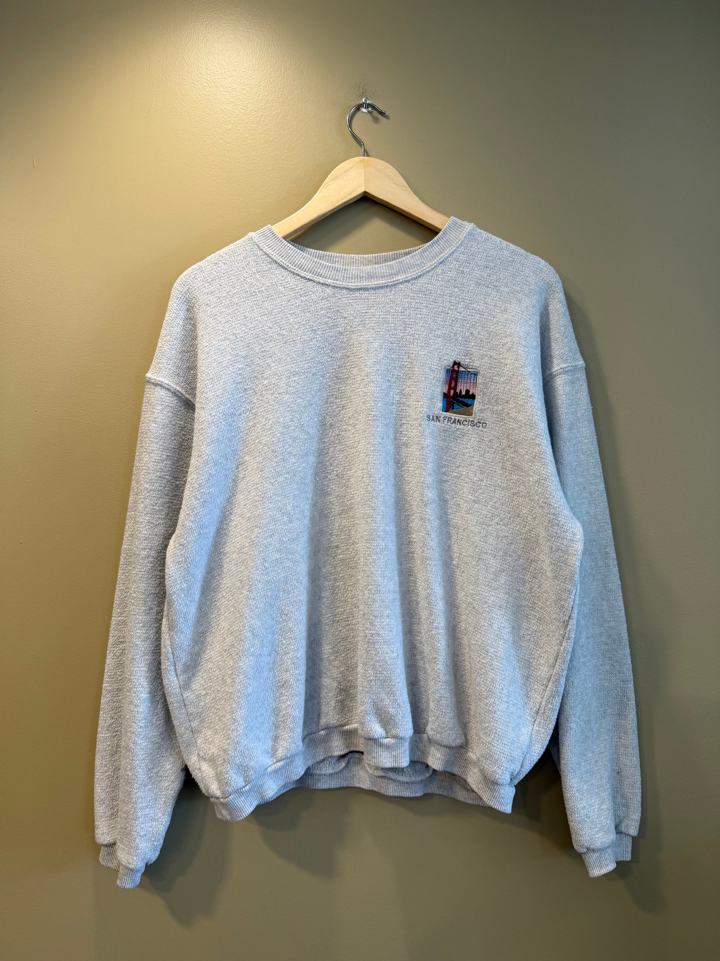 Vintage San Francisco Fleece Crewneck Sweatshirt- L/XL