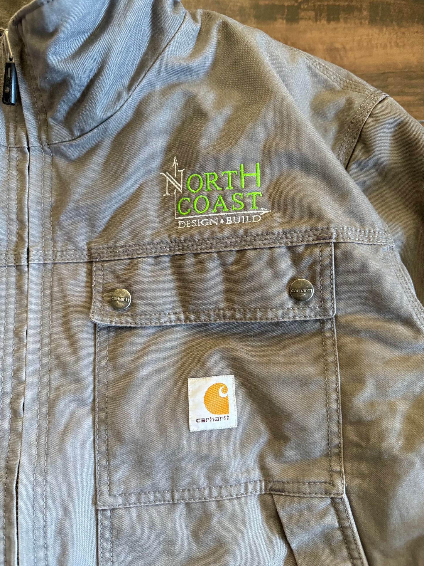Vintage Carhartt Tactical Gray Workwear Jacket- XL