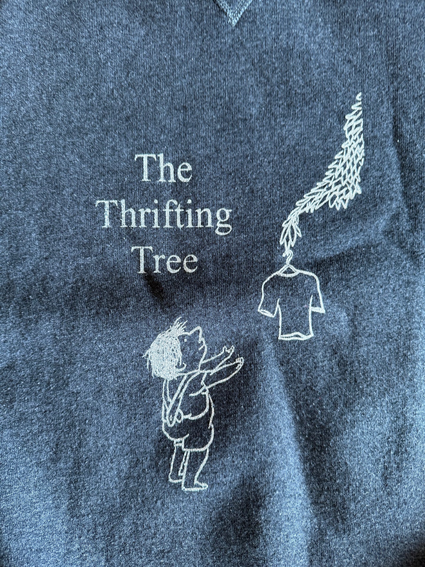 The Thrifting Tree Heather Gray Russell Athletic Sweatshirt- XXL