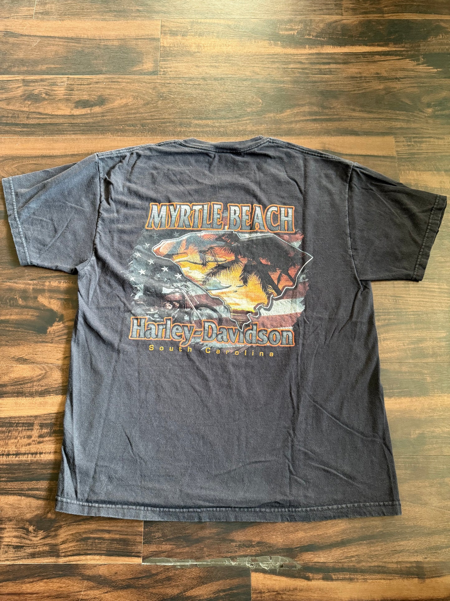 Vintage Harley Davidson Myrtle Beach South Carolina T-Shirt- L