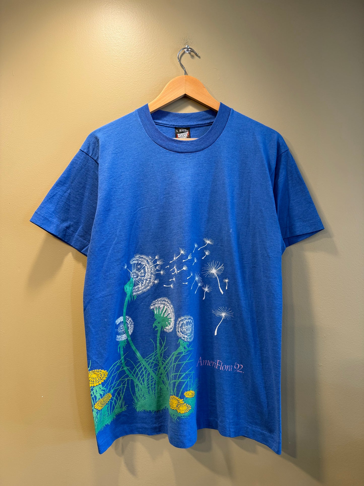 Vintage Ameriflora 92 Flower T-Shirt- L