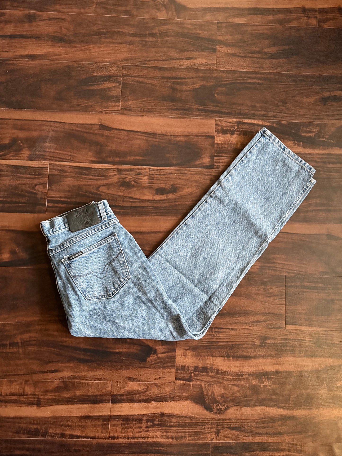 Vintage Harley Davidson Light Wash Denim Jeans- 32x33