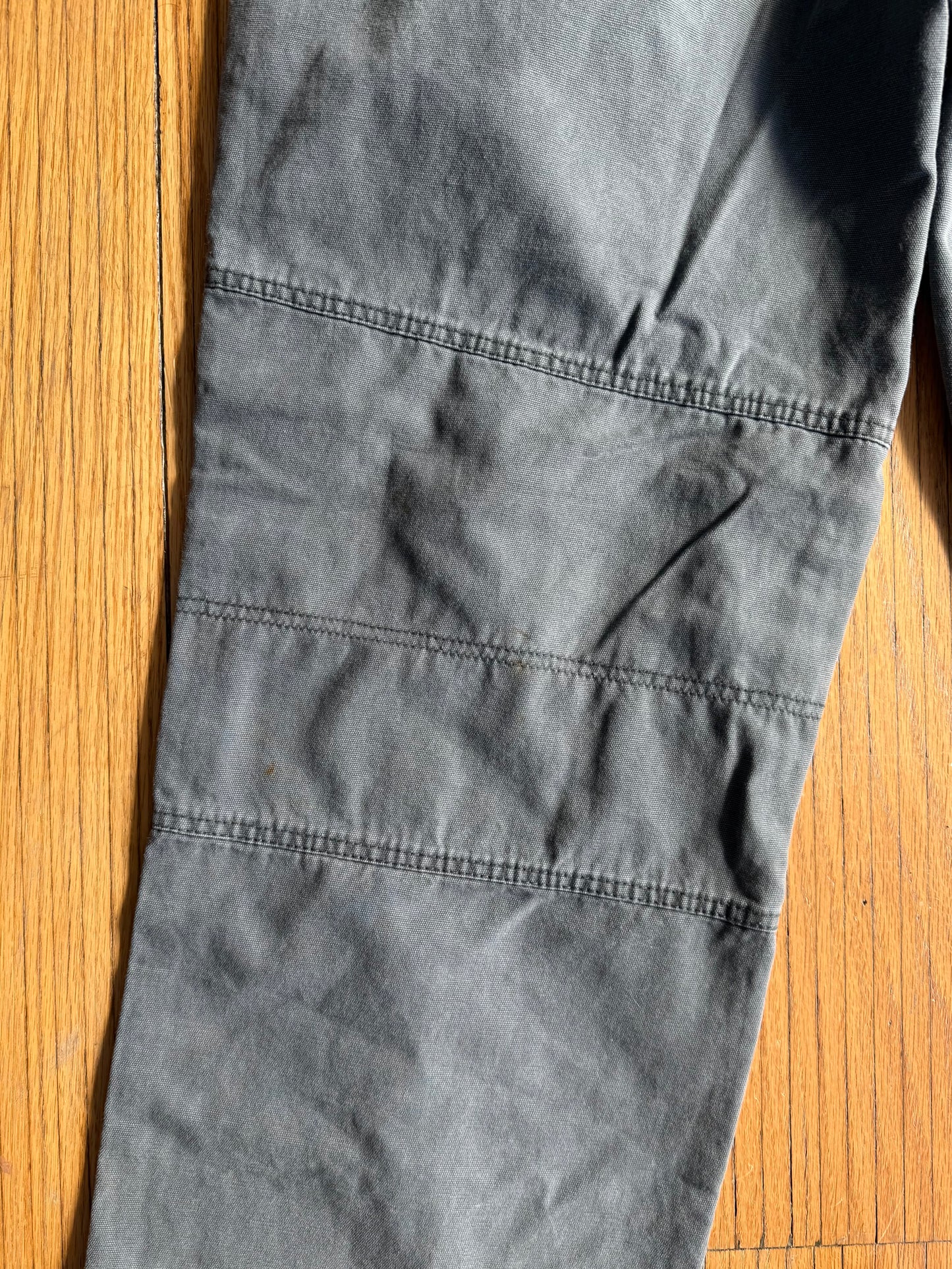 Vintage Alpine Design Baggy Gray Streetwear Pants- 34x31