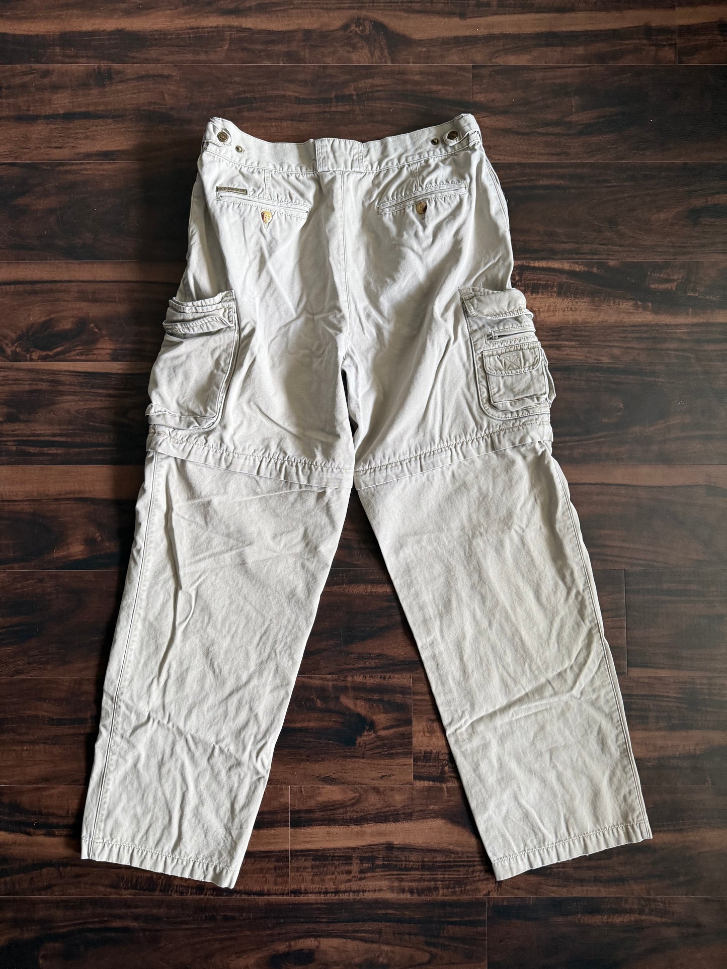 Vintage Misty Mountain Zip-Away Pants-Shorts- 34x31