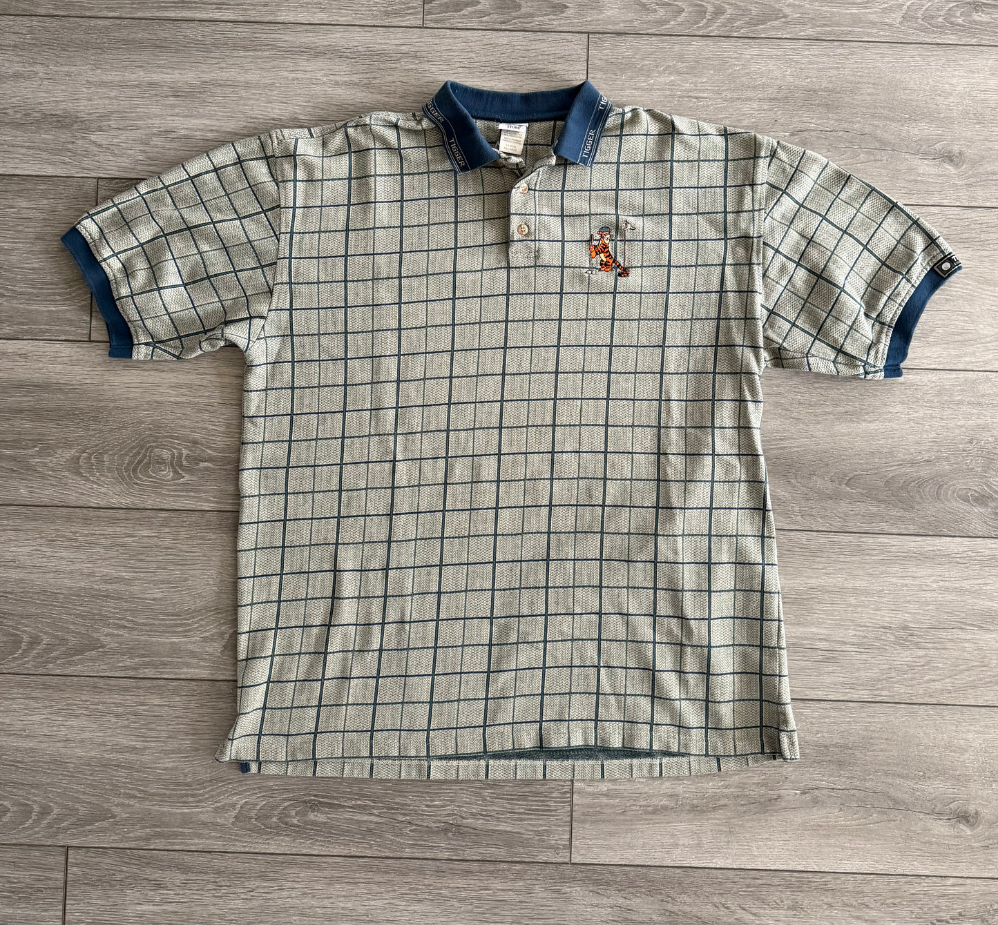 Vintage Disney Tigger Golf Polo Shirt- XXL