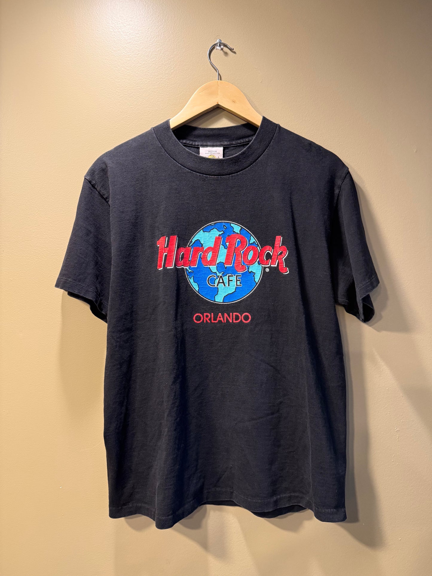 Vintage Hard Rock Cafe Orlando Globe T-Shirt- M