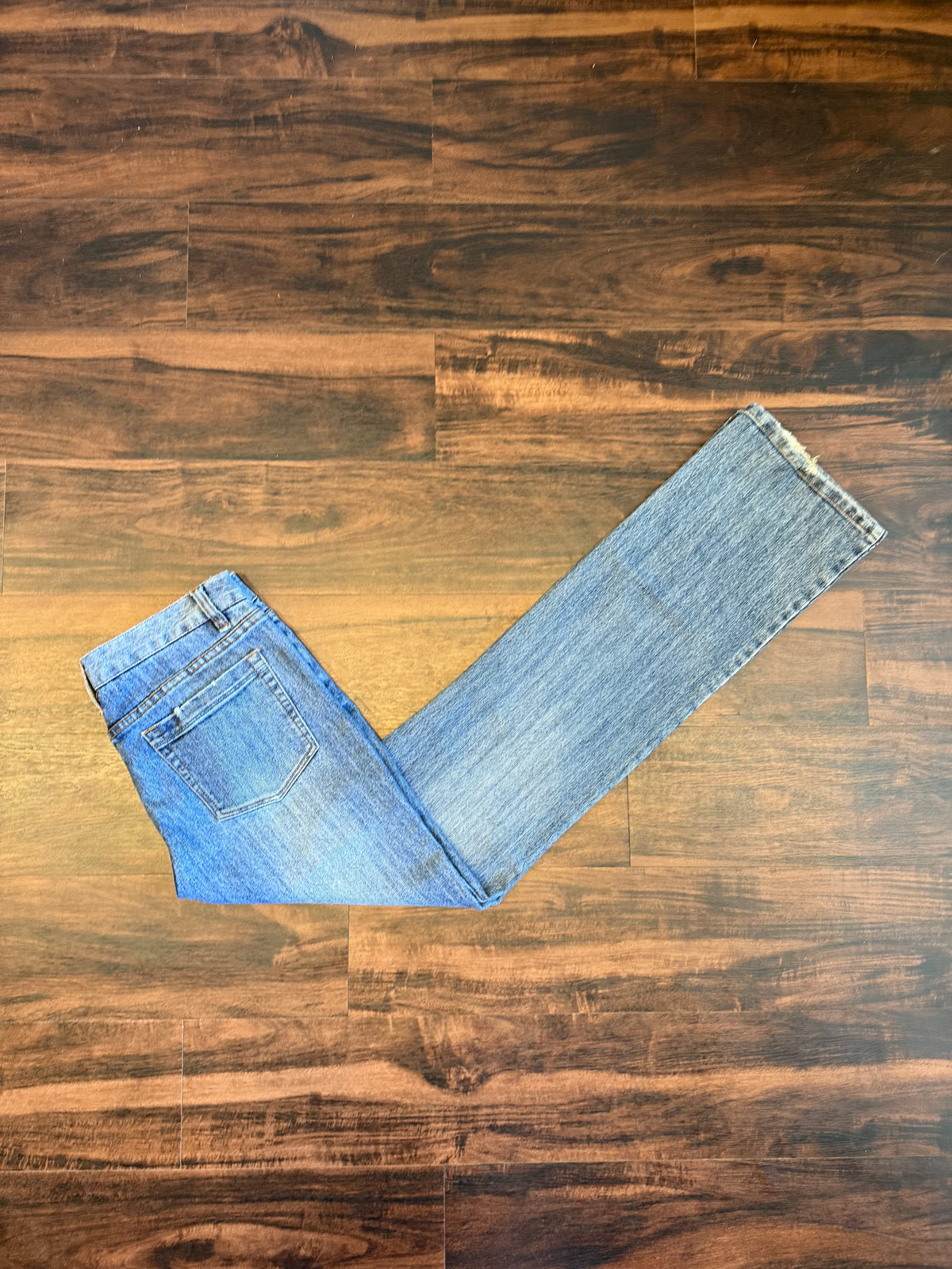 Vintage G-Unit Women’s Streetwear Light Wash Flared Low Rise Jeans- 32x33