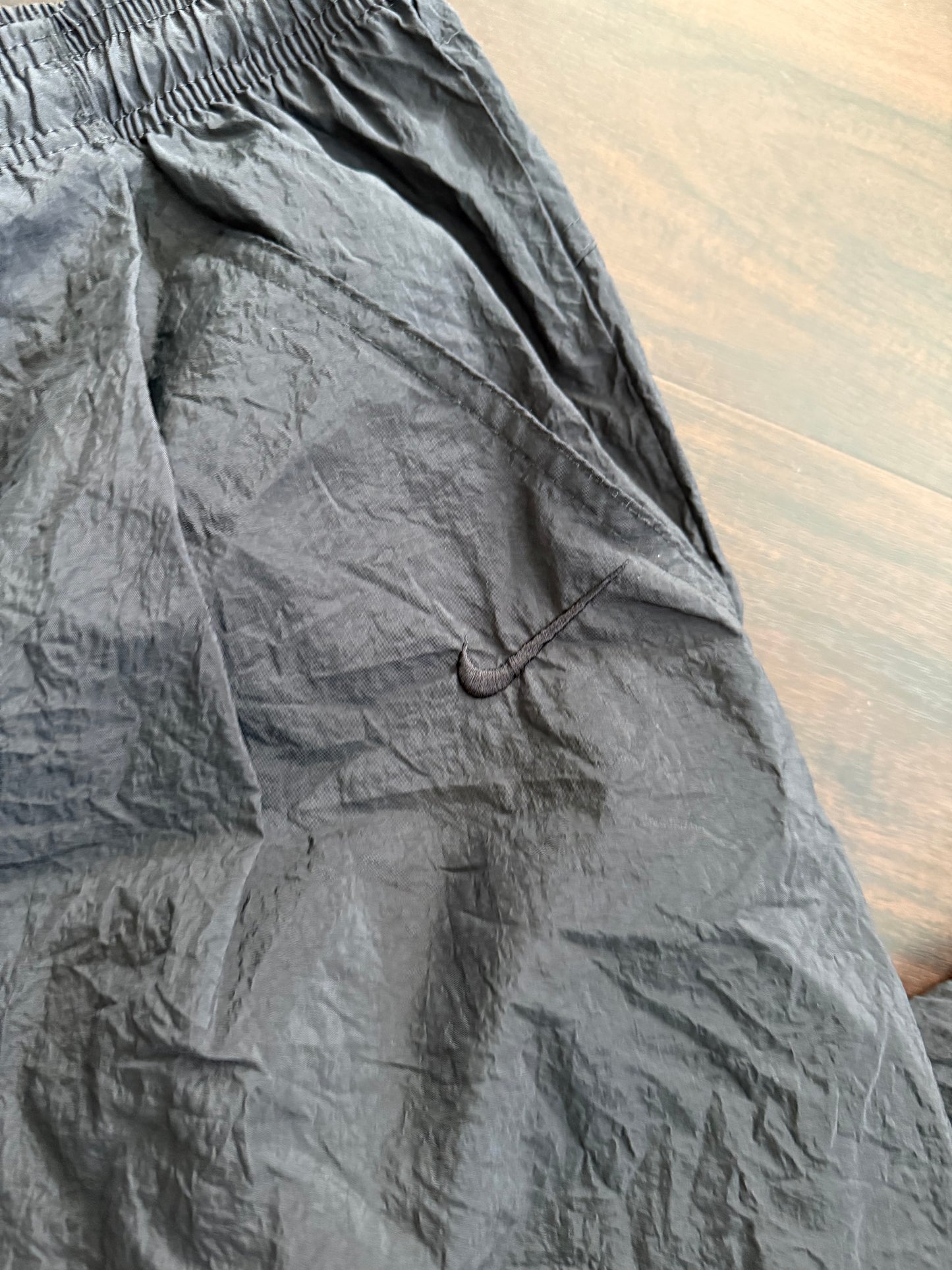 Vintage Nike Black Swoosh Track Joggers- 36x34