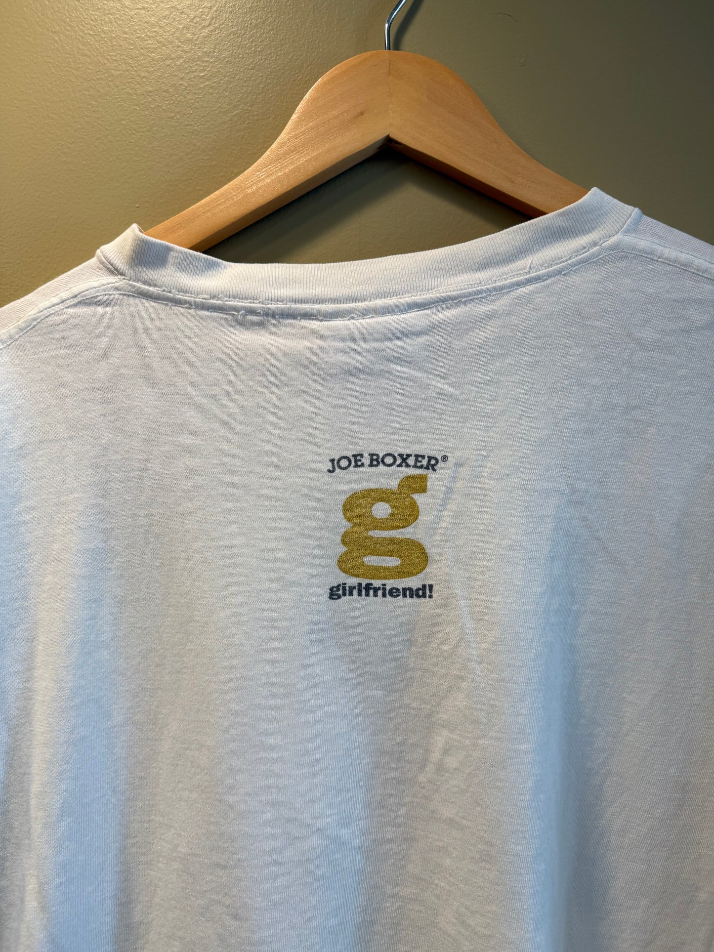 Vintage Joe Boxer Girlfriend Dog T-Shirt- XL
