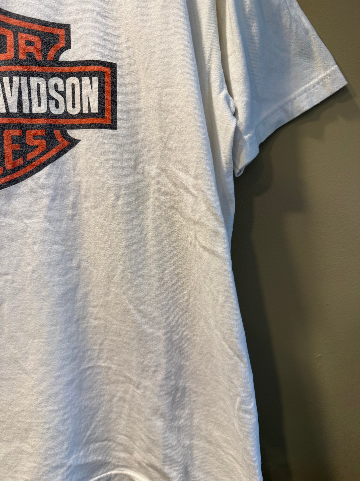 Vintage Harley Davidson White Eagle T-Shirt- XL