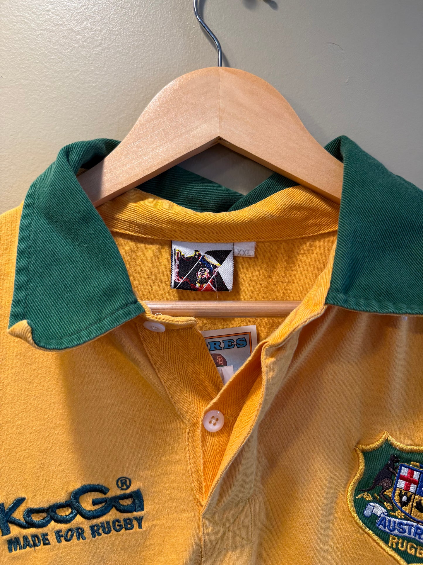 Vintage Australia Rugby Polo Shirt- XL